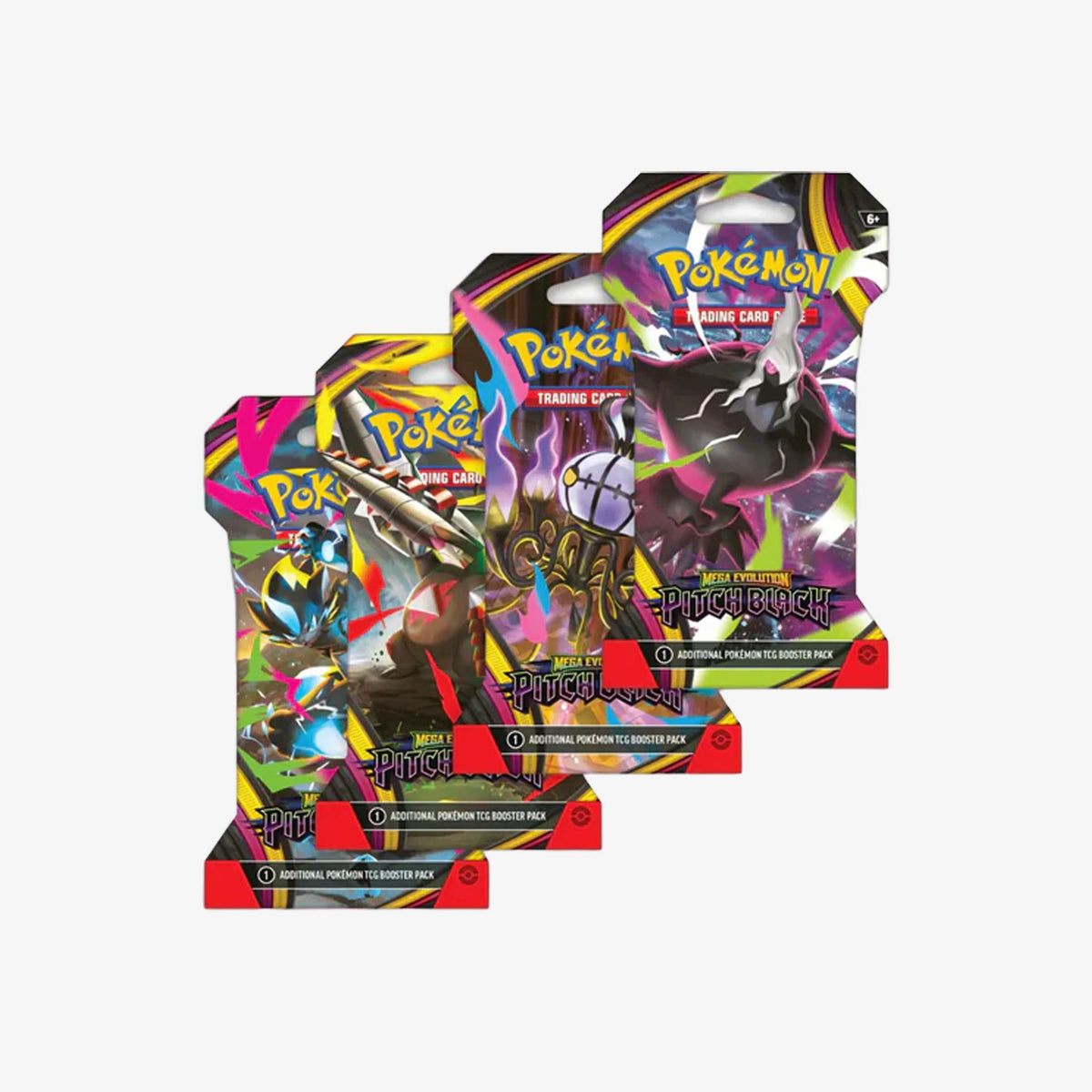 Pitch Black Sleeved Booster