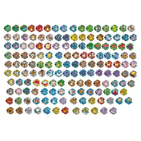 Pokémon 151 Jigsaw Magnet Set Kinesisk