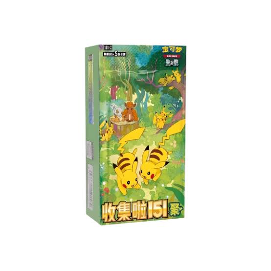 Collect 151 Gathering Booster Box Kinesisk