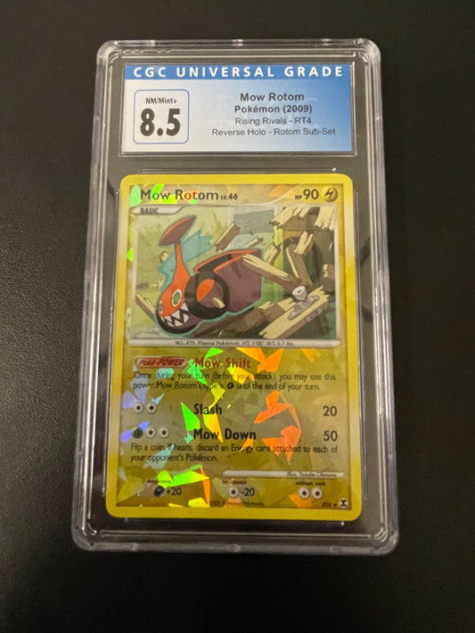 Mow Rotom RT4 CGC 8.5