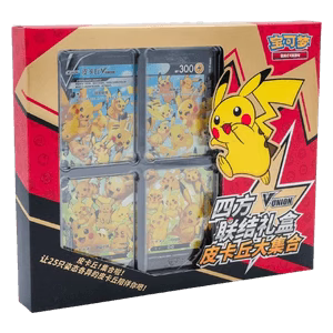 Pikachu V-Union Sæt Kinesisk