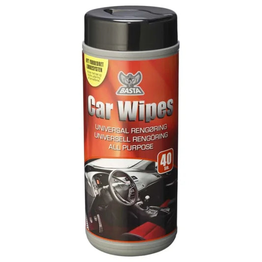 Basta Car Wipes 40stk