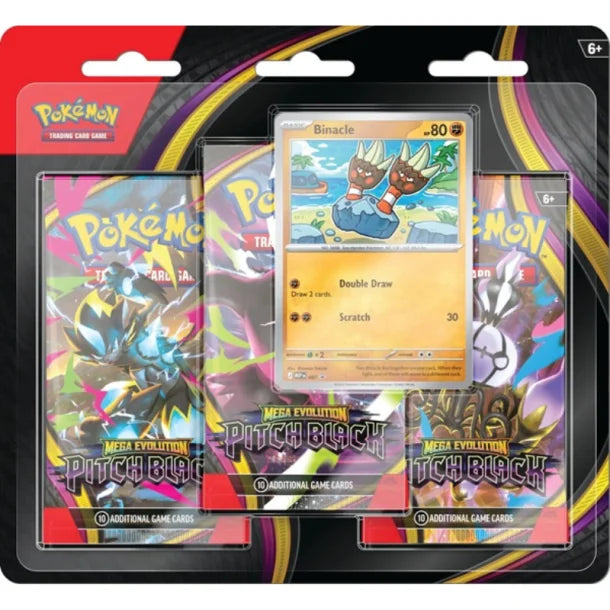 Pitch Black 3-pak Blister