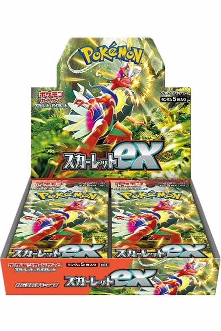 Scarlet EX Booster Box Japansk
